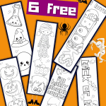halloween bookmarks to color