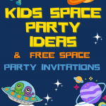 kids space themed party