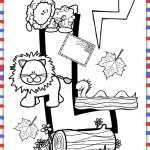 letter l coloring sheet