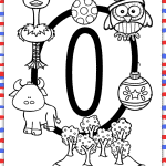 letter o coloring sheet