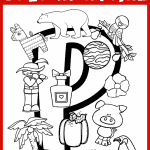 letter p coloring page