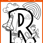 letter r coloring page