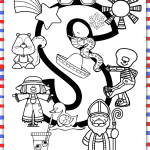 letter s coloring sheet