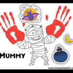 mummy handprint