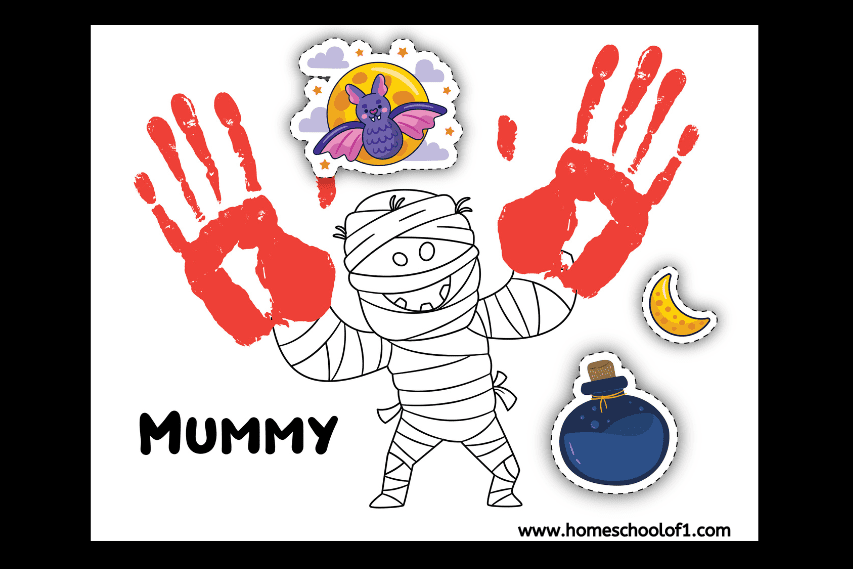 mummy handprint