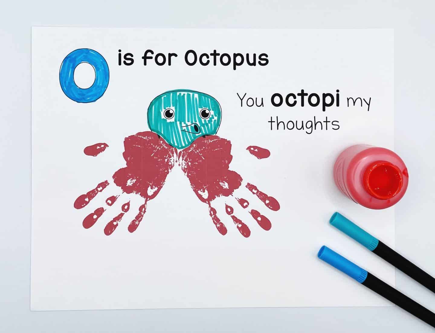 o is for octopus