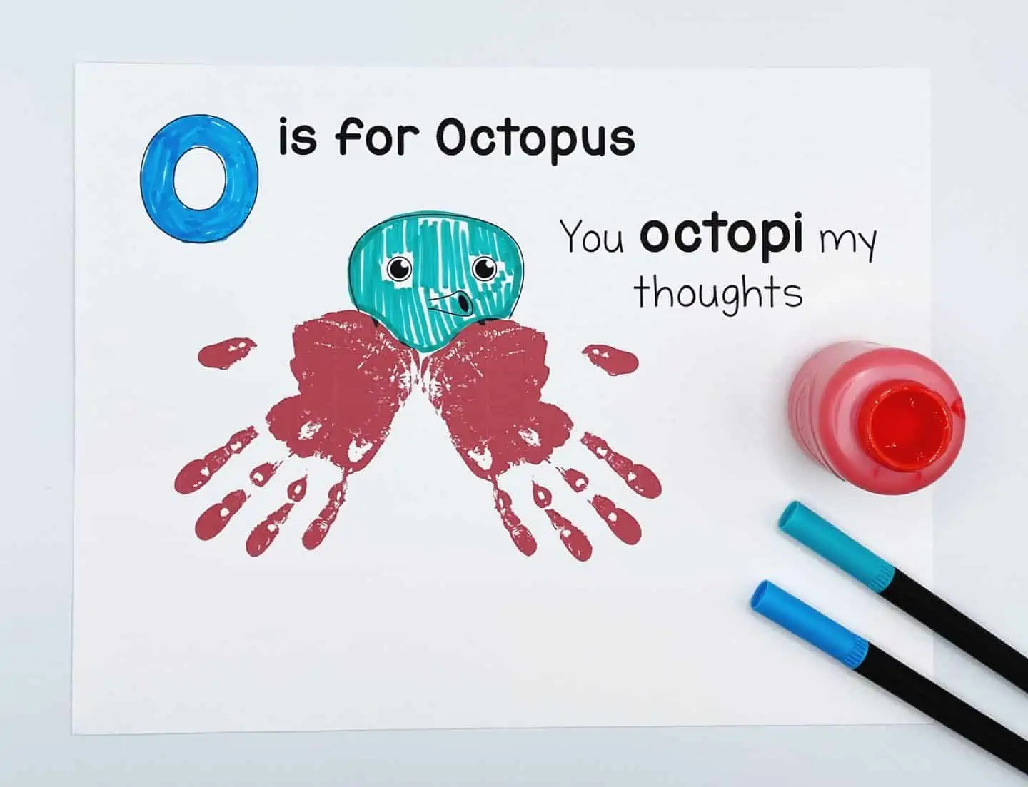 o is for octopus