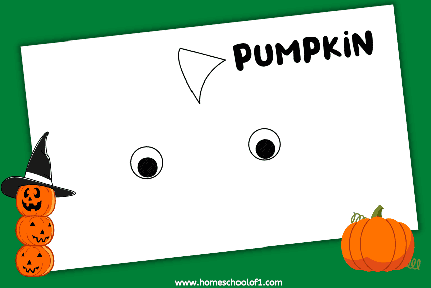 pumpkin handprint template