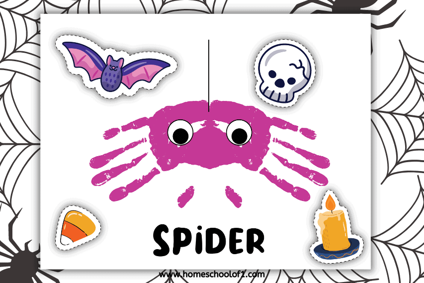 spider handprint