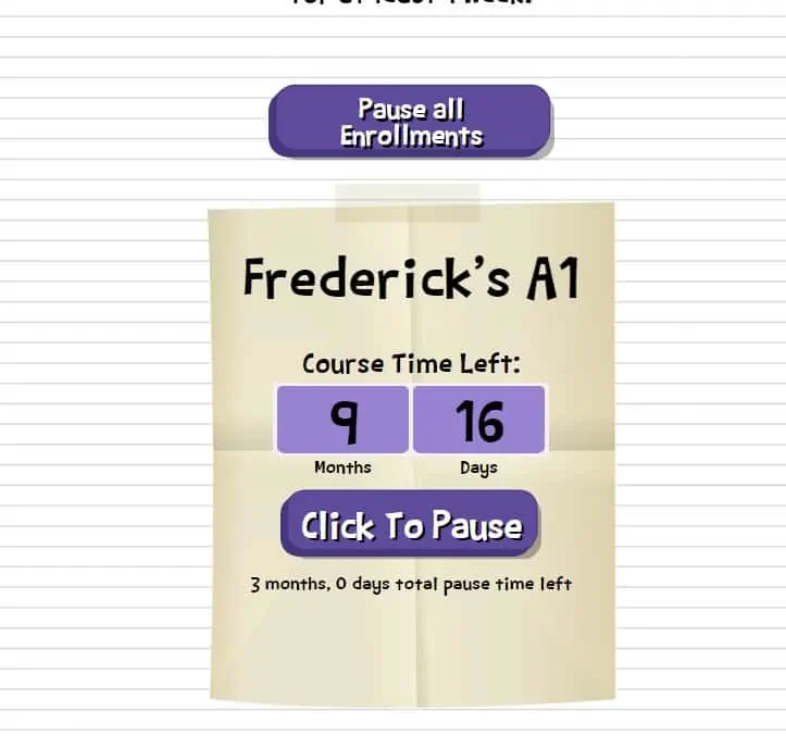 teaching textbooks pause