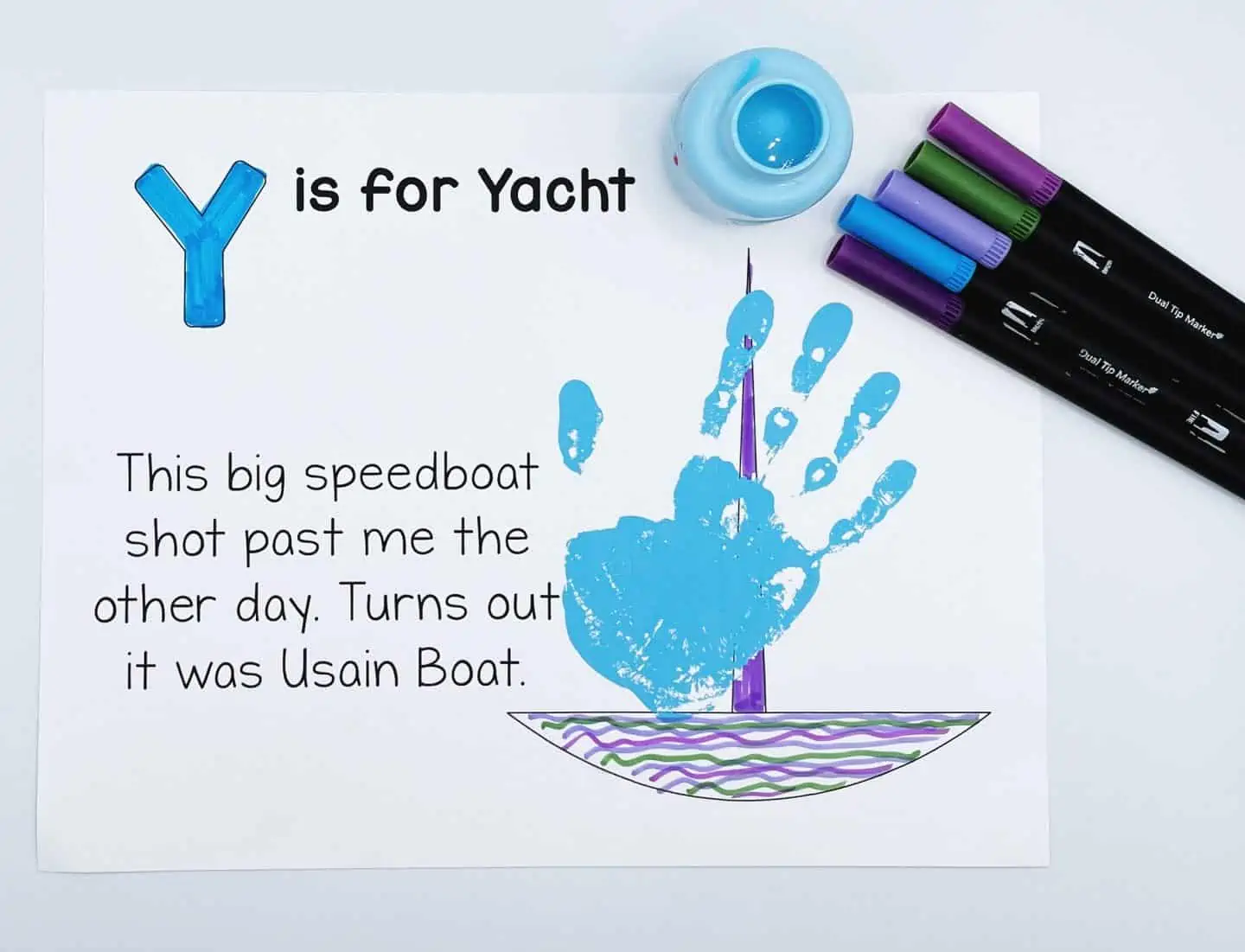 y is for yacht