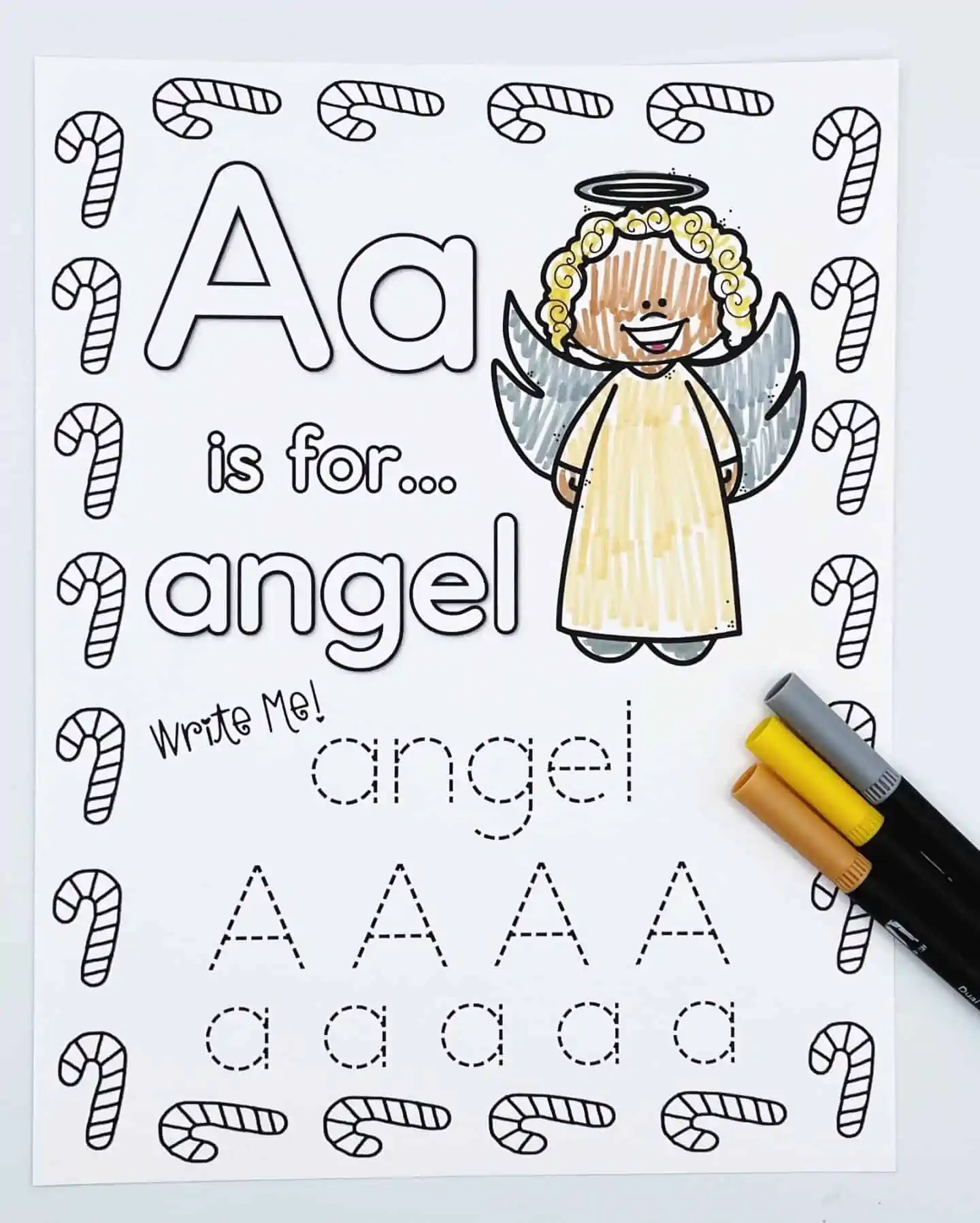 CHRISTMAS ALPHABET ACTIVITIES A
