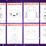 CHRISTMAS DOT TO DOT PRINTABLES