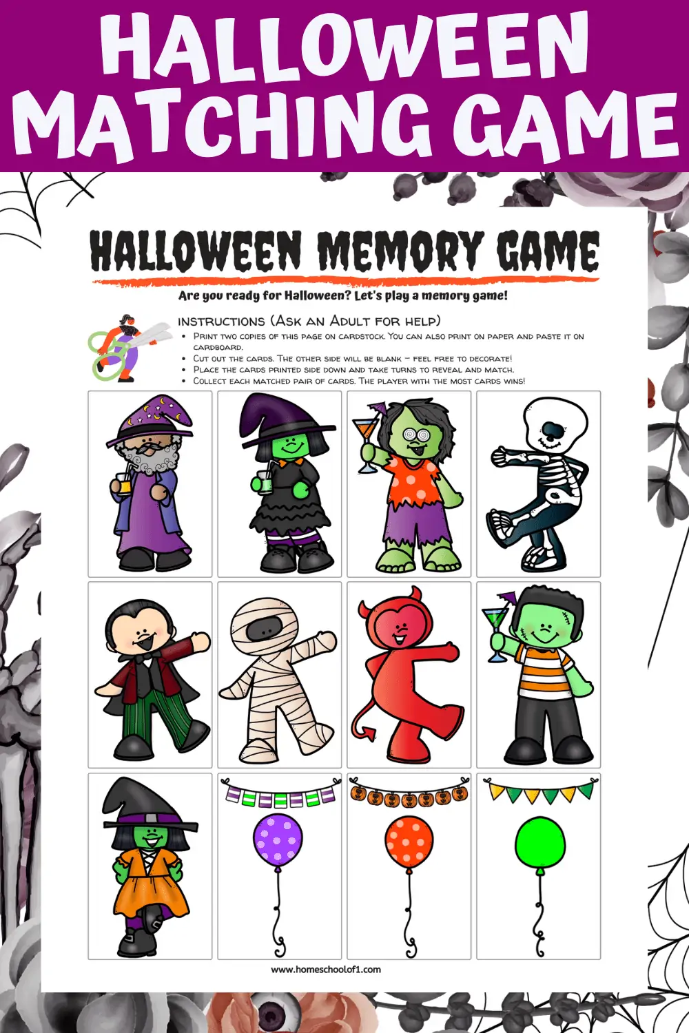 HALLOWEEN MATCHING GAME