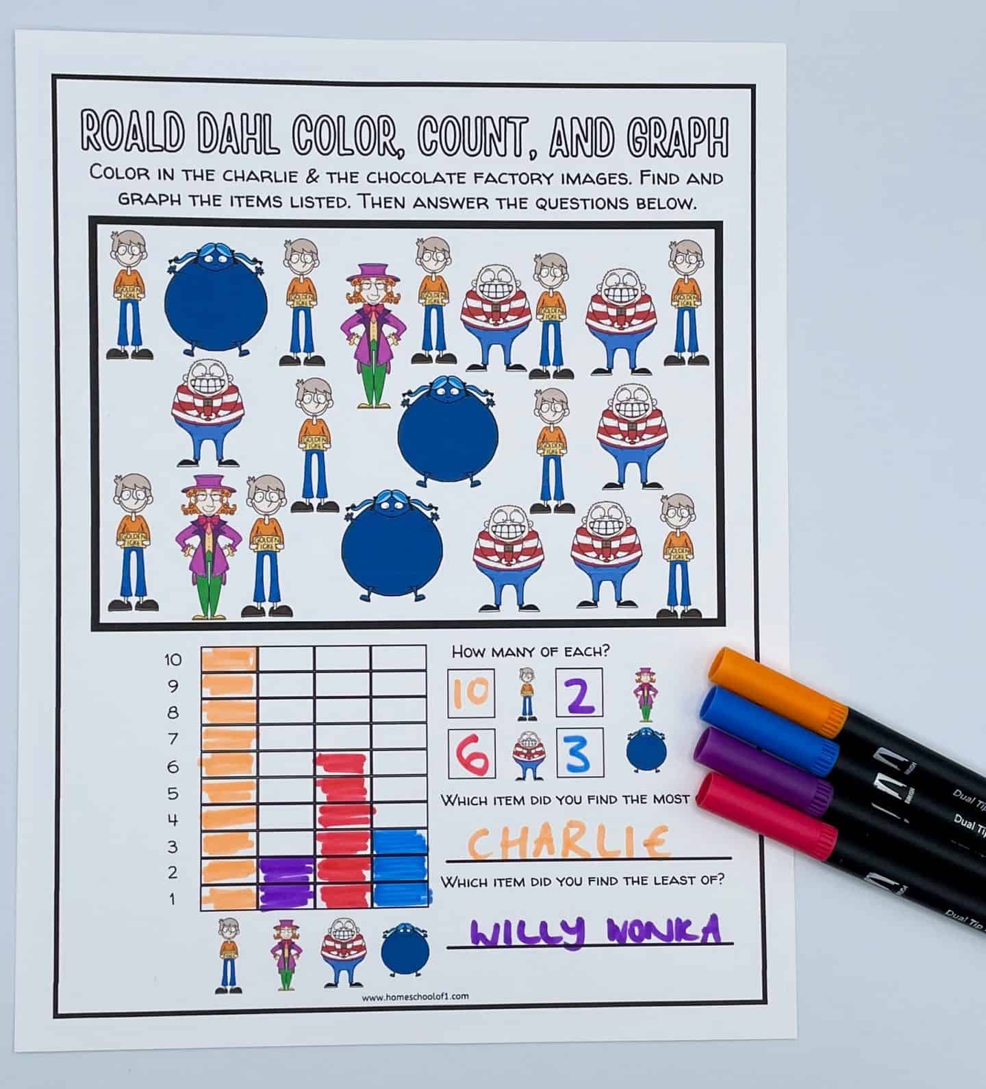 Roald Dahl Maths