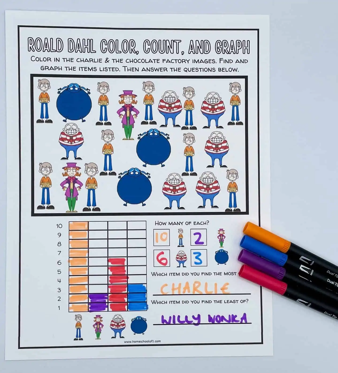 Roald Dahl Maths