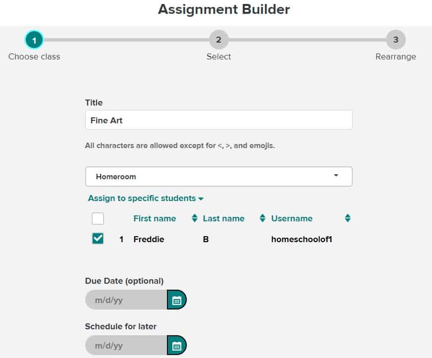 brainpop assignment builder