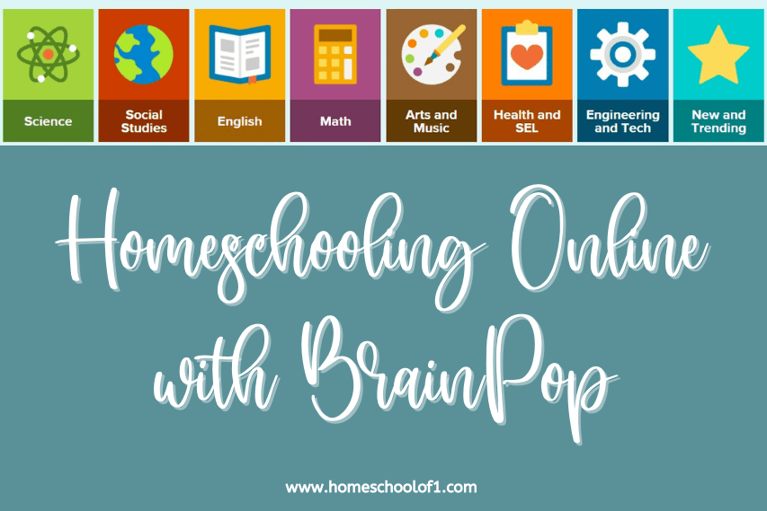 Homeschooling online with BrainPop
