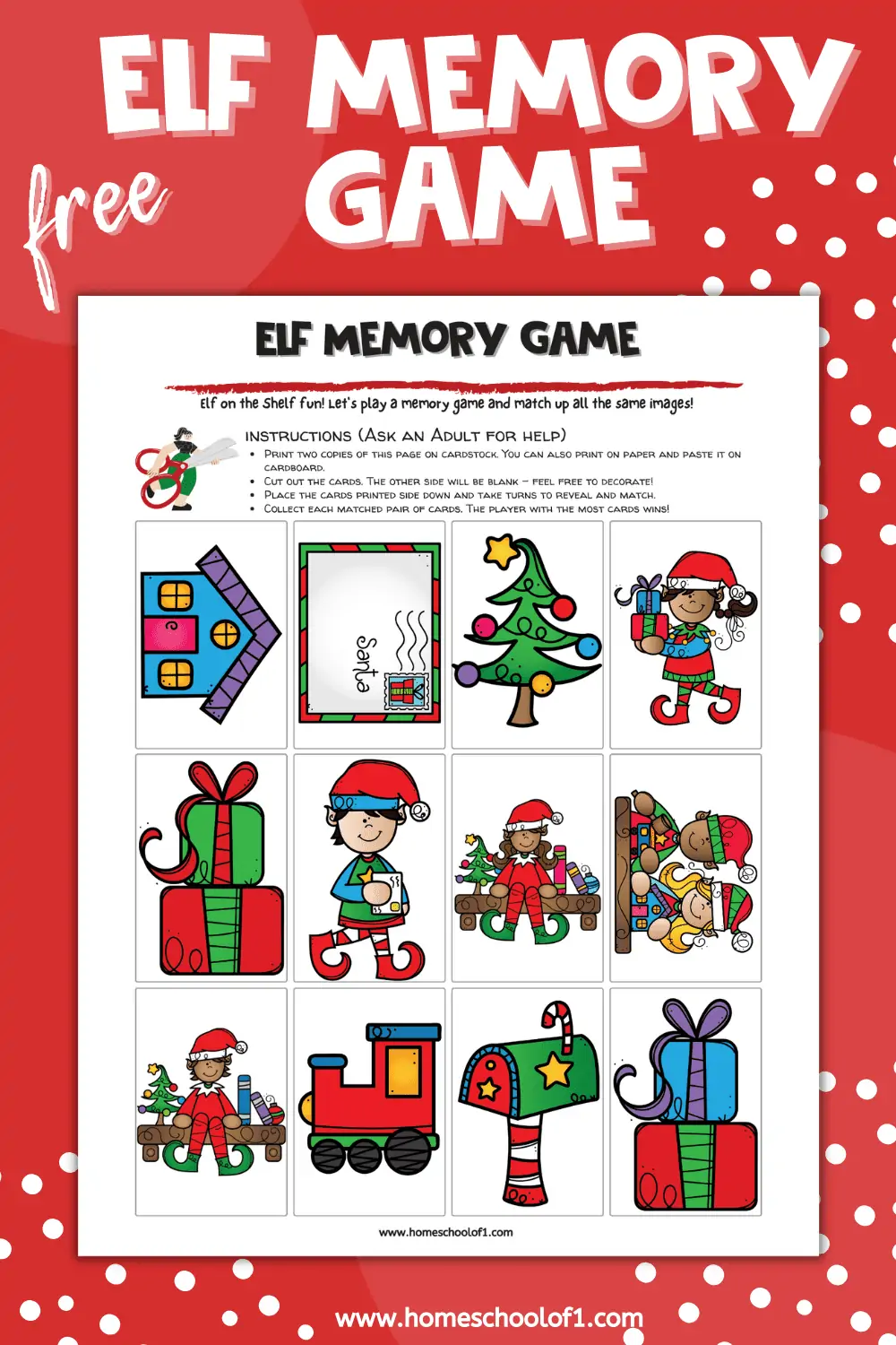 elf memory game