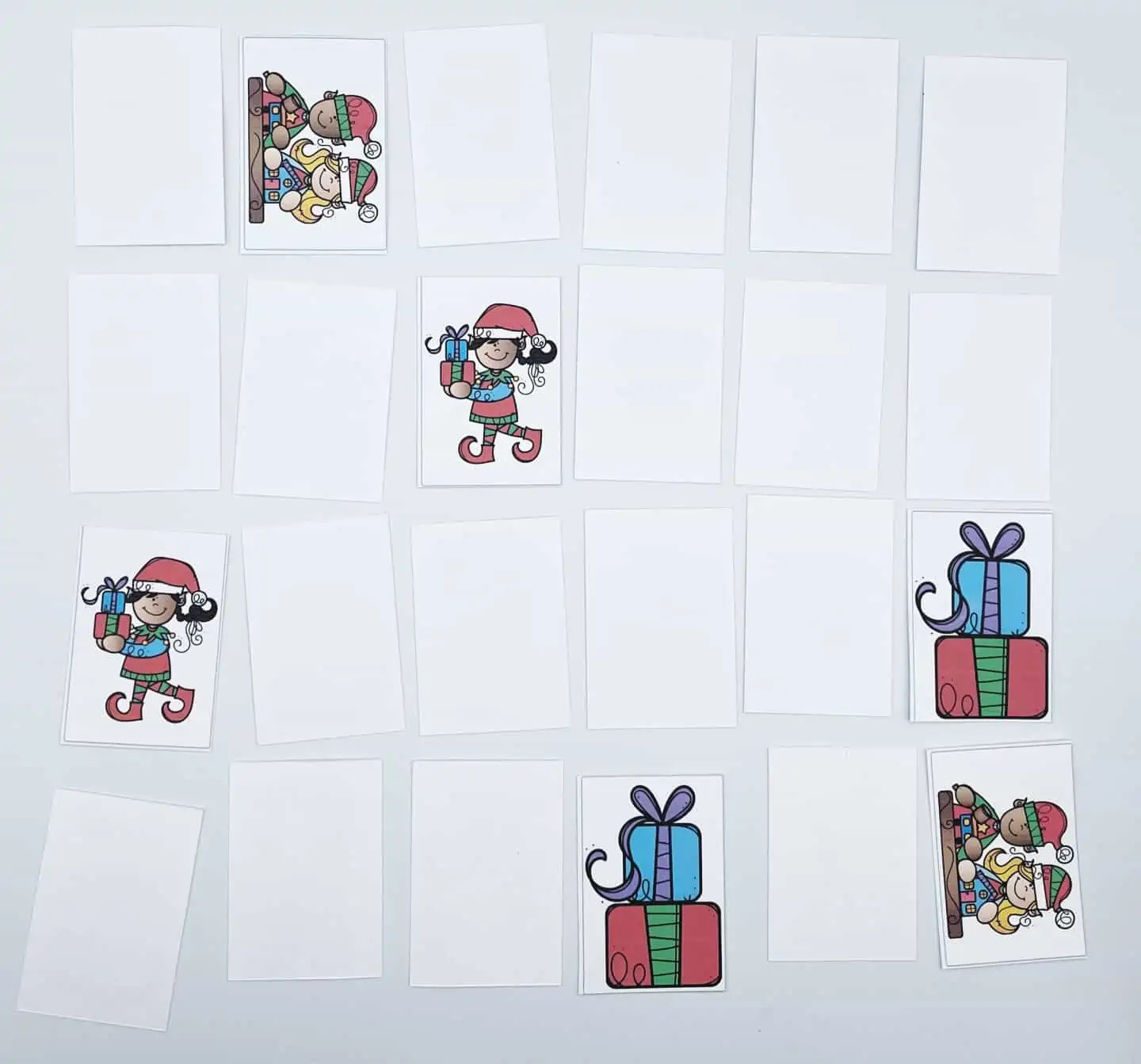 elf memory game