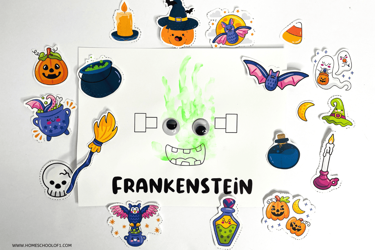 frankenstein handprint