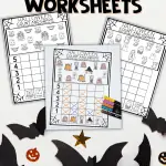 free Halloween count and graph worksheets