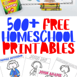 free homeschool printables