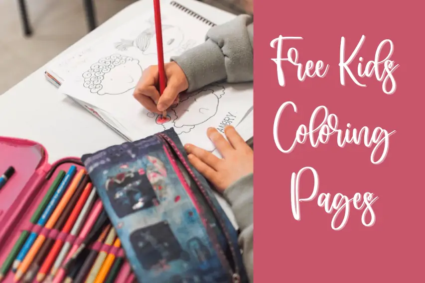 87+ Free Kids Coloring Pages (Printable)