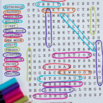 free phases of the moon word puzzle