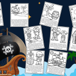 free pirate coloring sheets