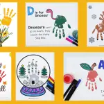 60+ Handprint Art Printables | Seasonal &amp; Educational Crafts