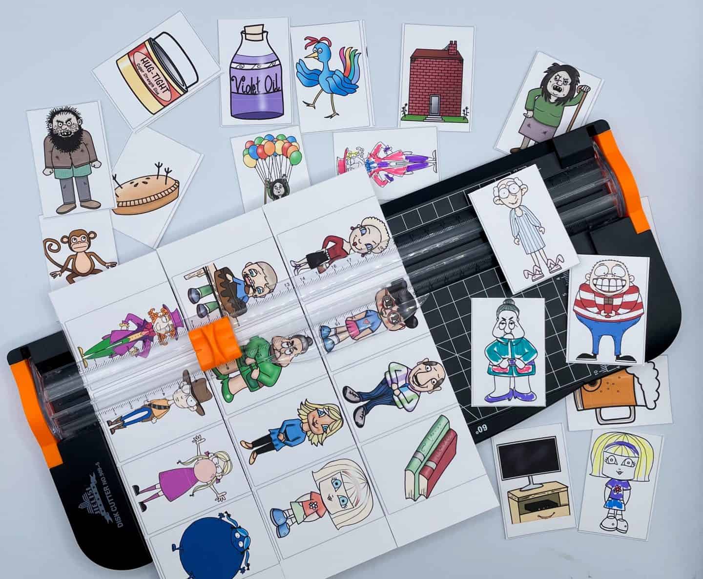 roald dahl memory game printable