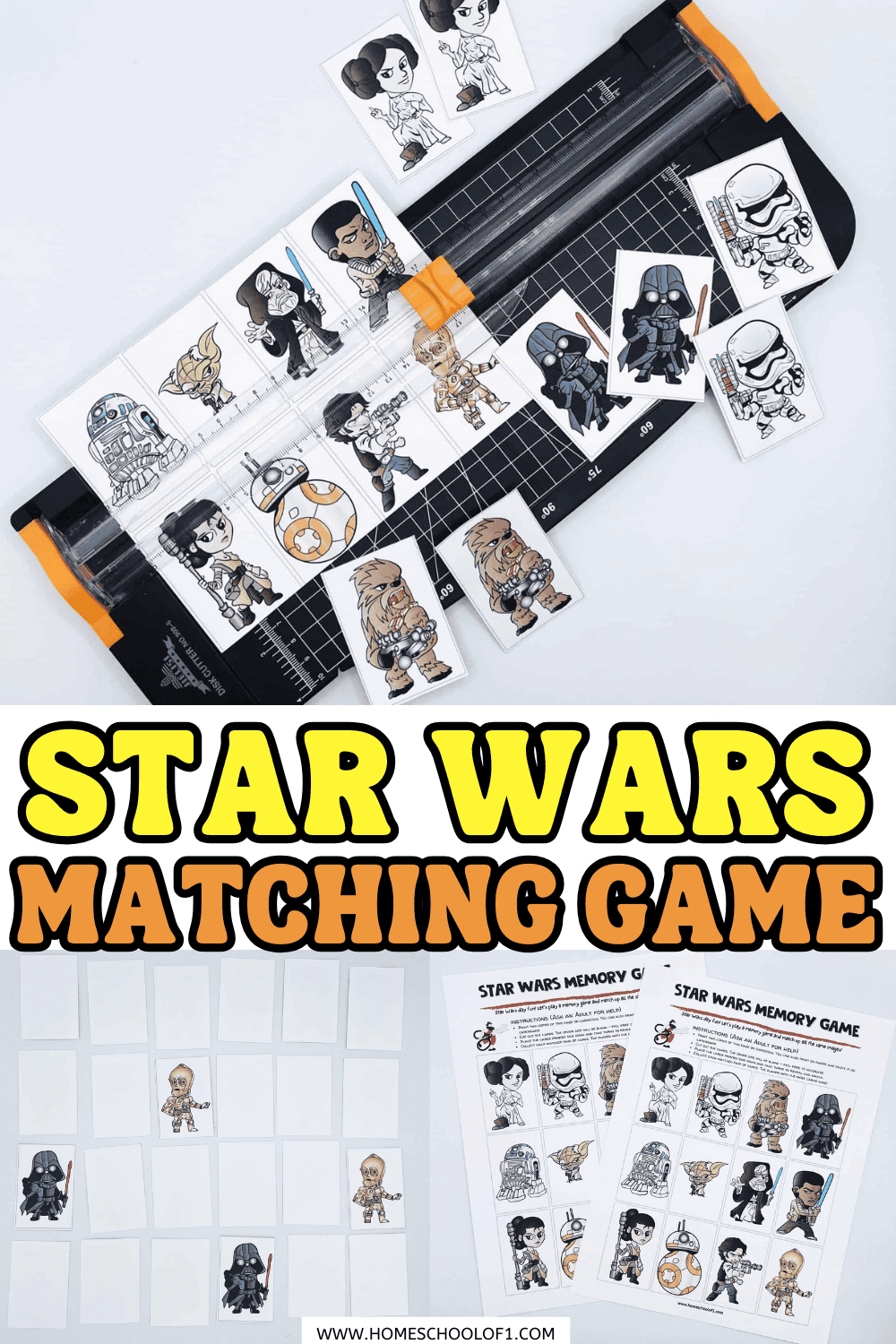 star wars matching game