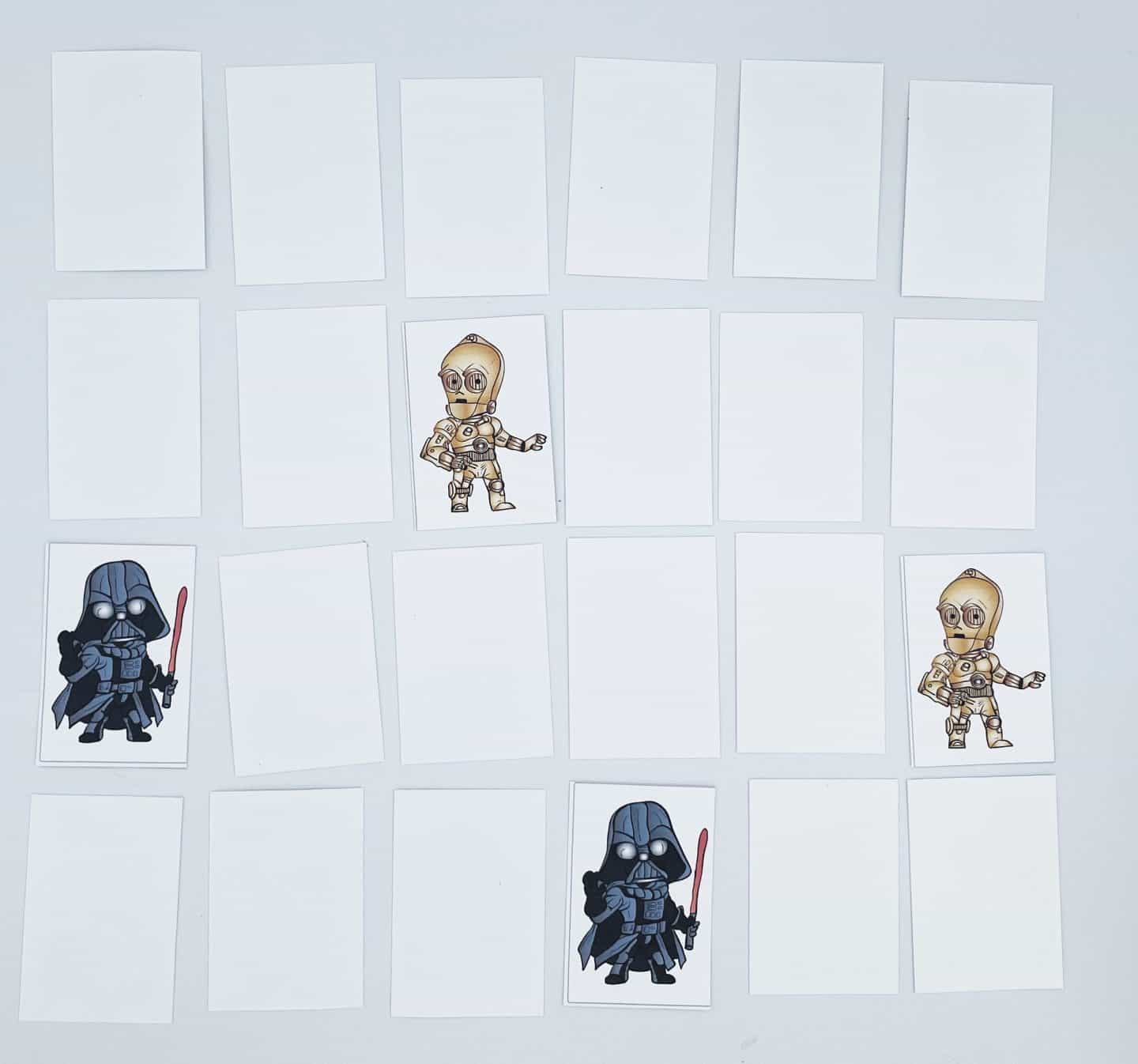 star wars memory game