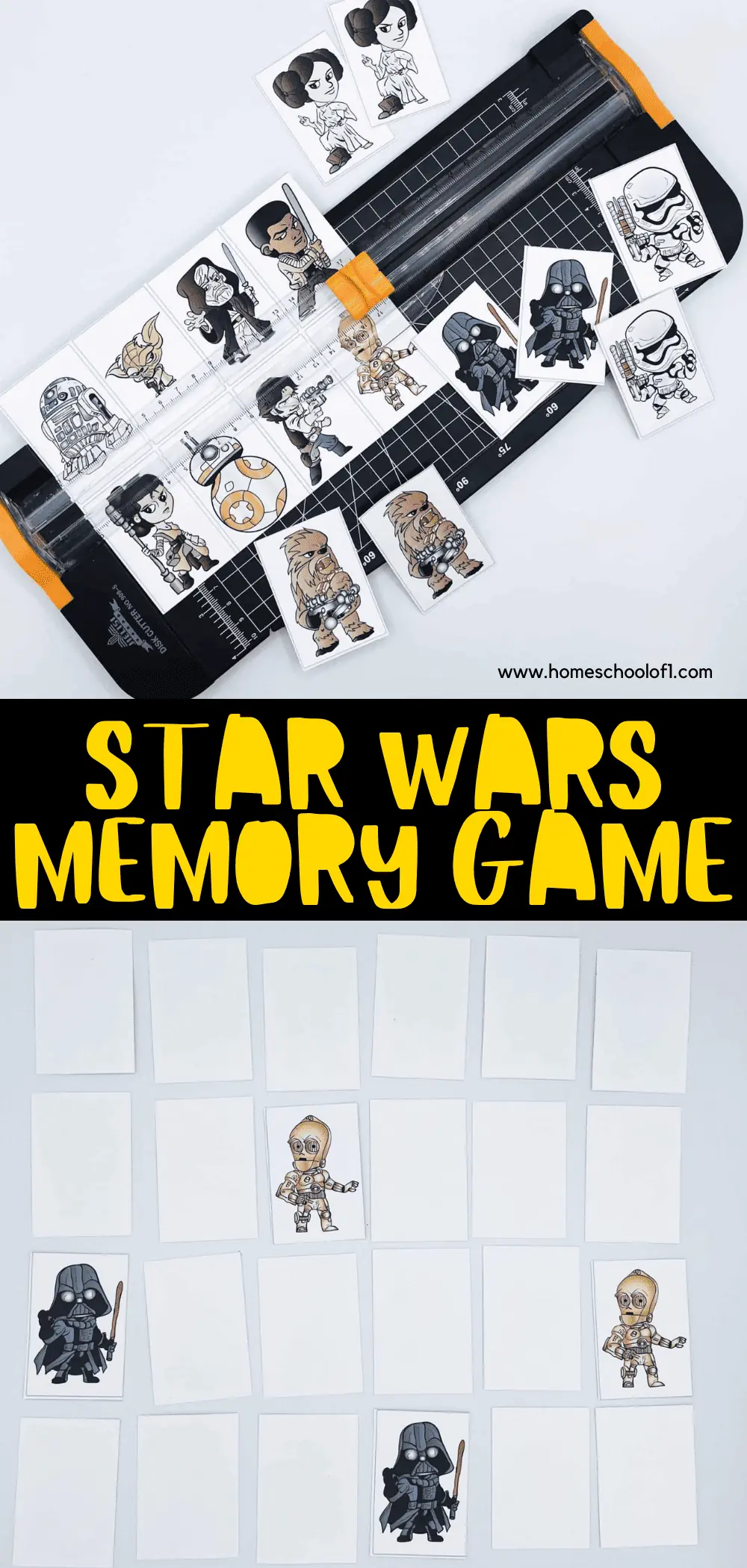 Free Star Wars Memory Game Printable