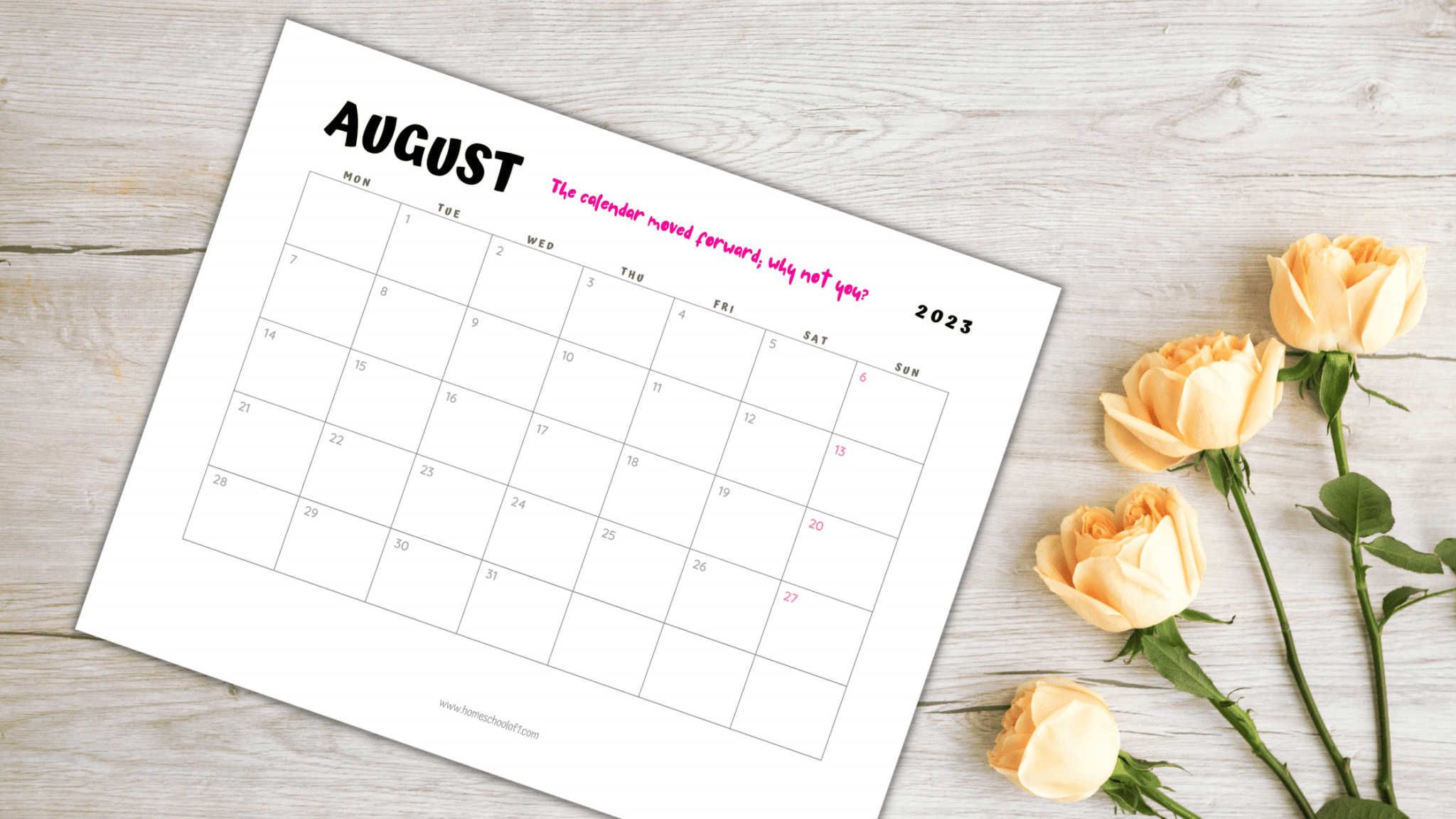 Free 2023 printable monthly calendar with holidays