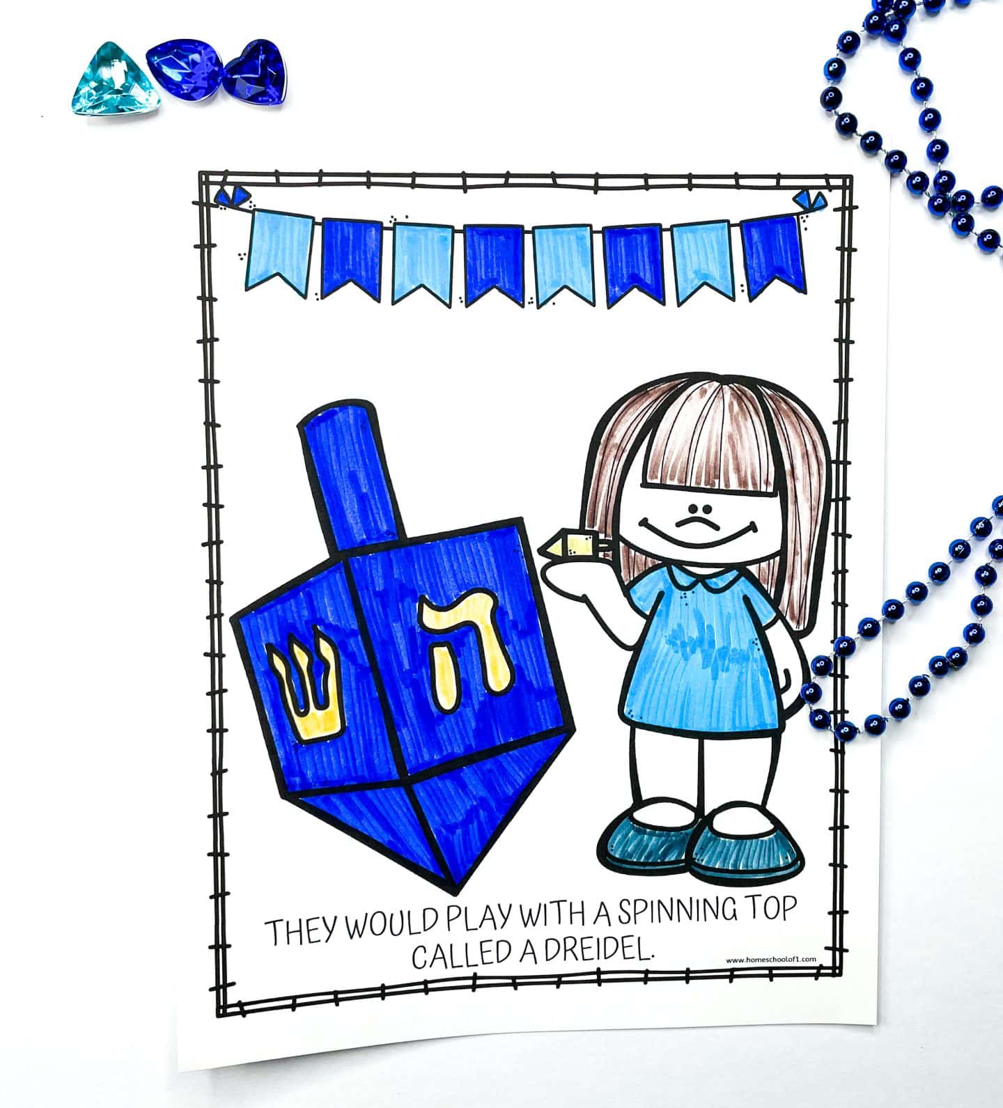 FREE JEWISH COLORING PAGES