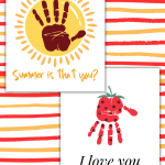 FREE SUMMER HANDPRINT TEMPLATES
