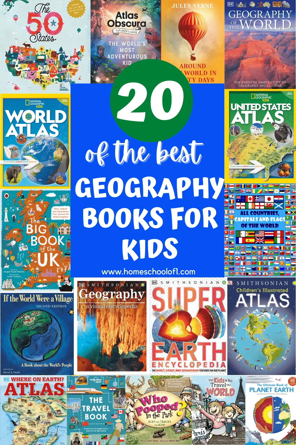 20 of the best geography books for kids