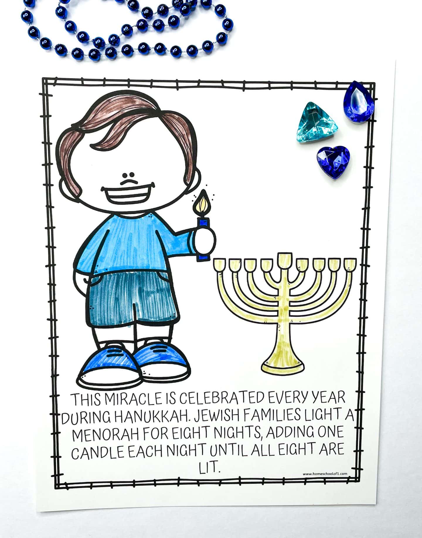 JEWISH COLORING PAGES