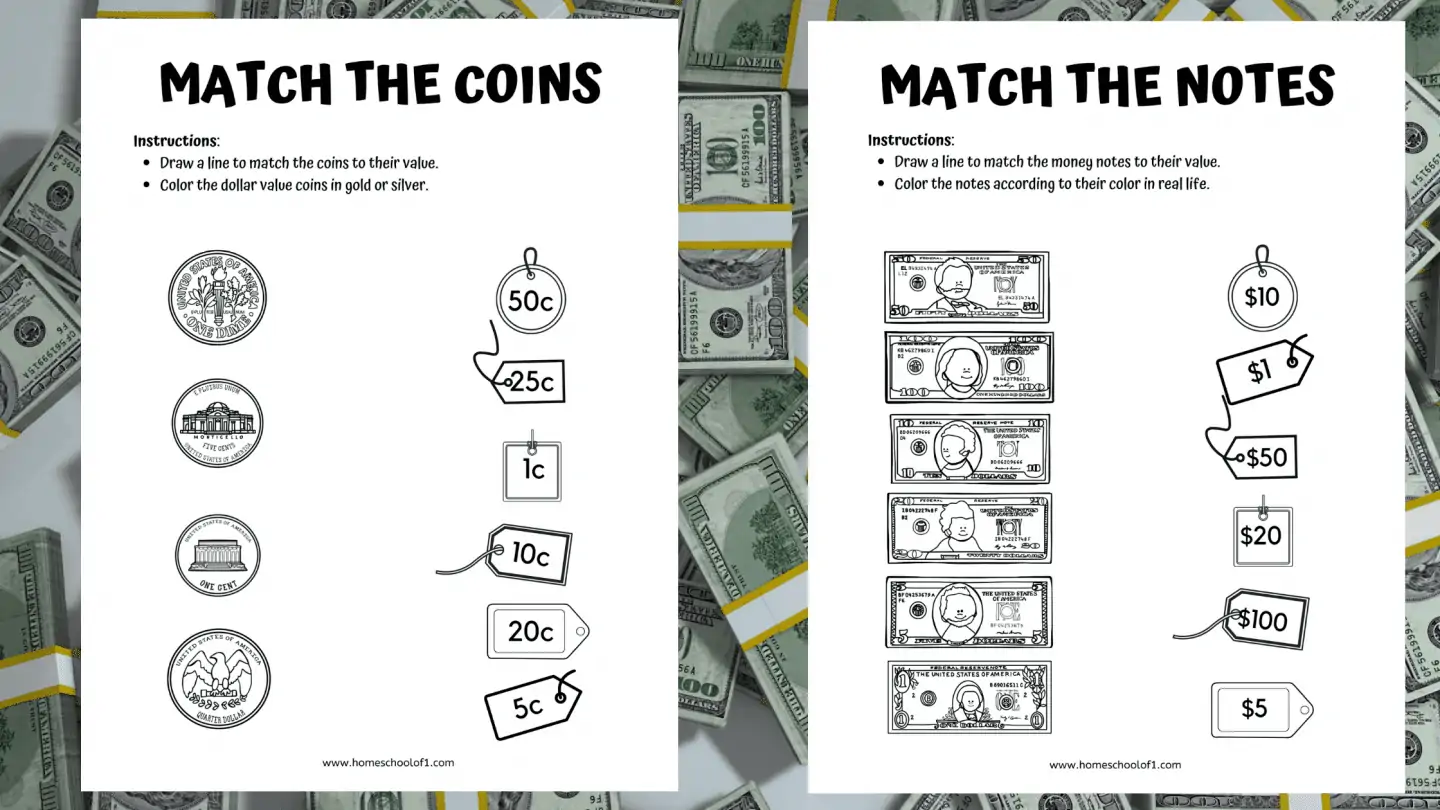 MATCH THE MONEY