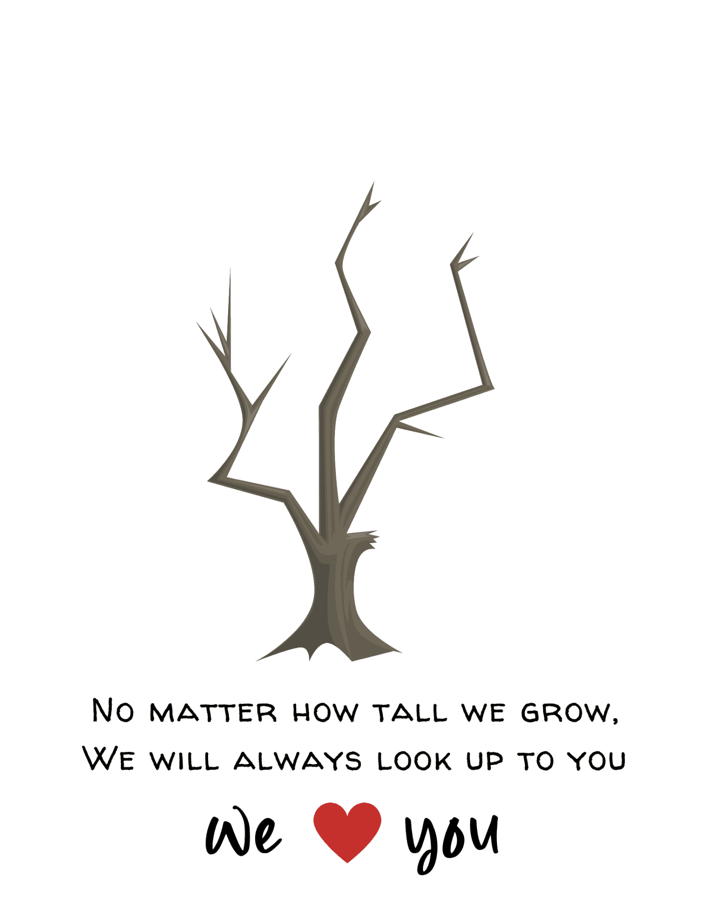 mothers day handprint template. We love you