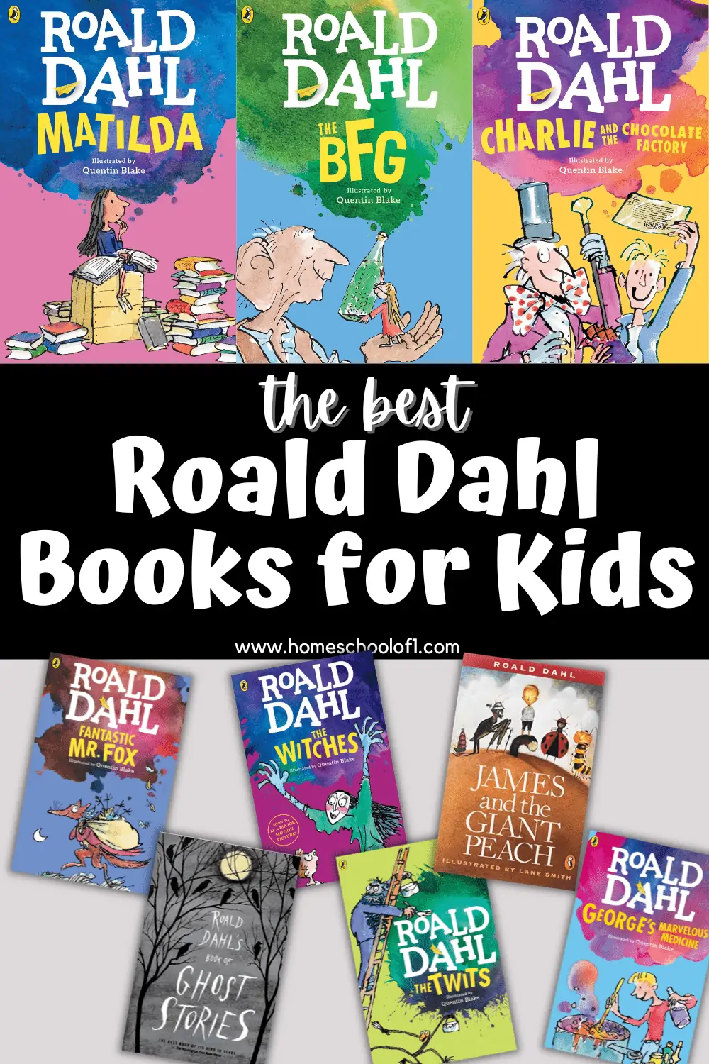 The best Roald Dahl books for kids