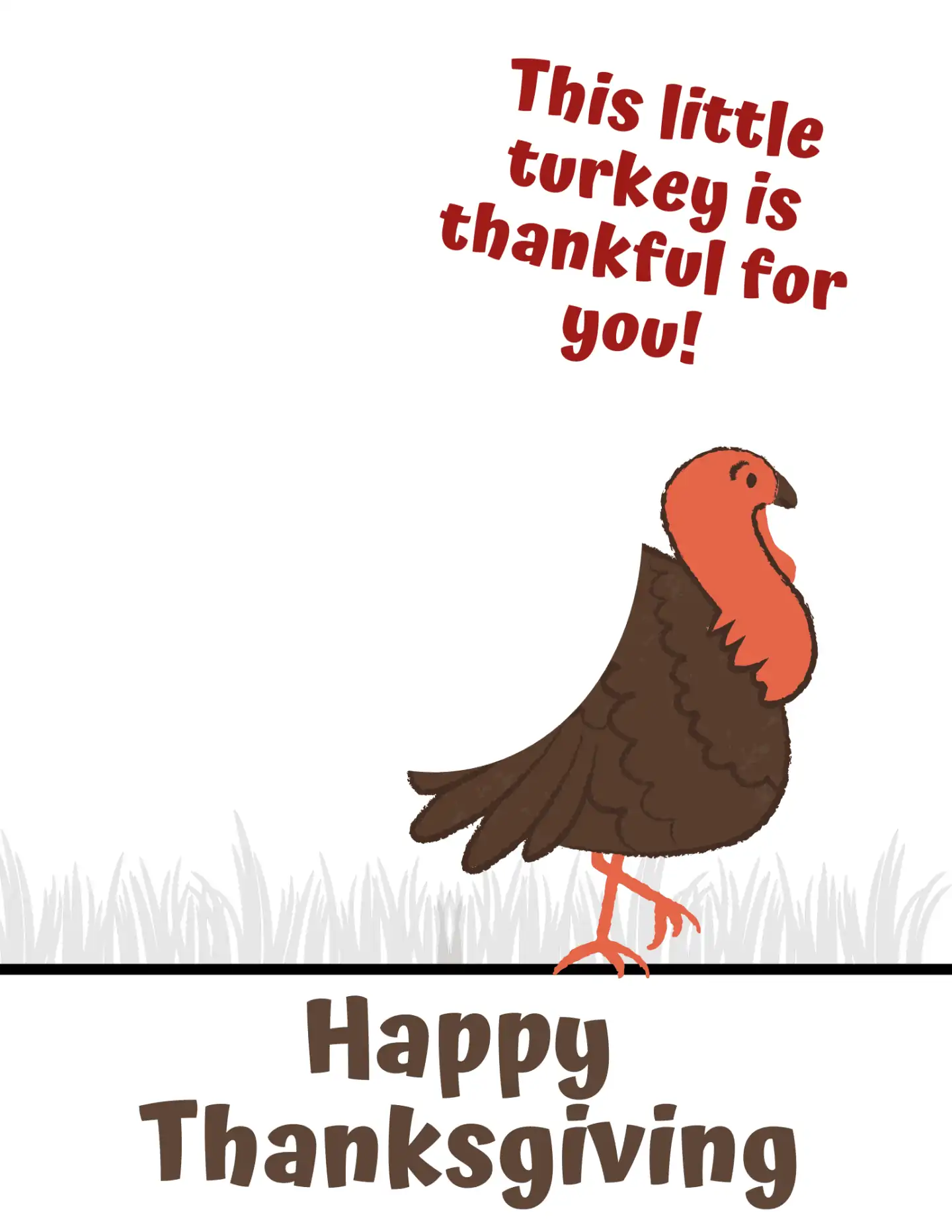 thankful for handprint template