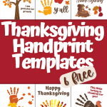 Thanksgiving Handprint Templates