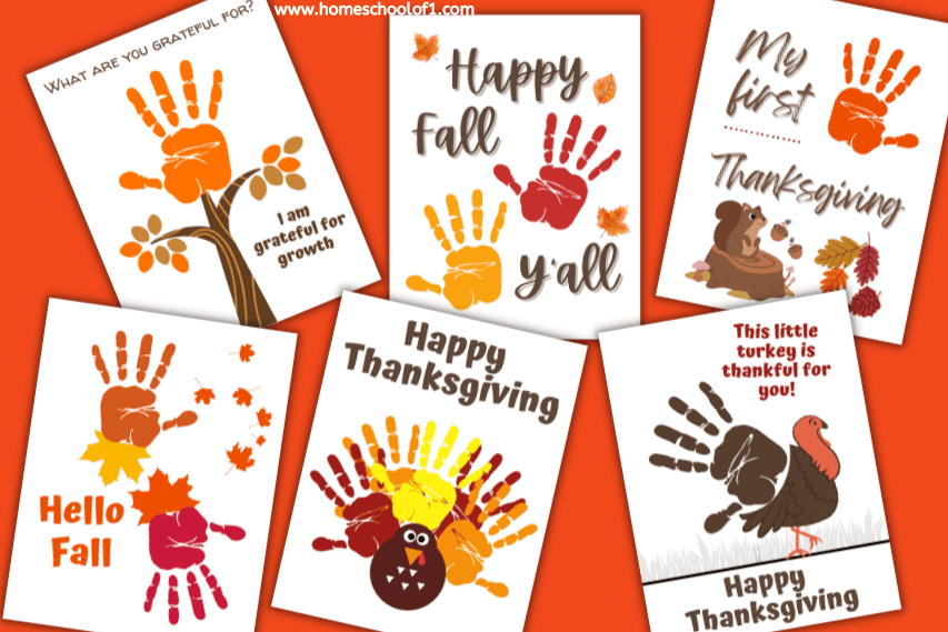 Thanksgiving handprints