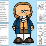 benjamin franklin coloring pages