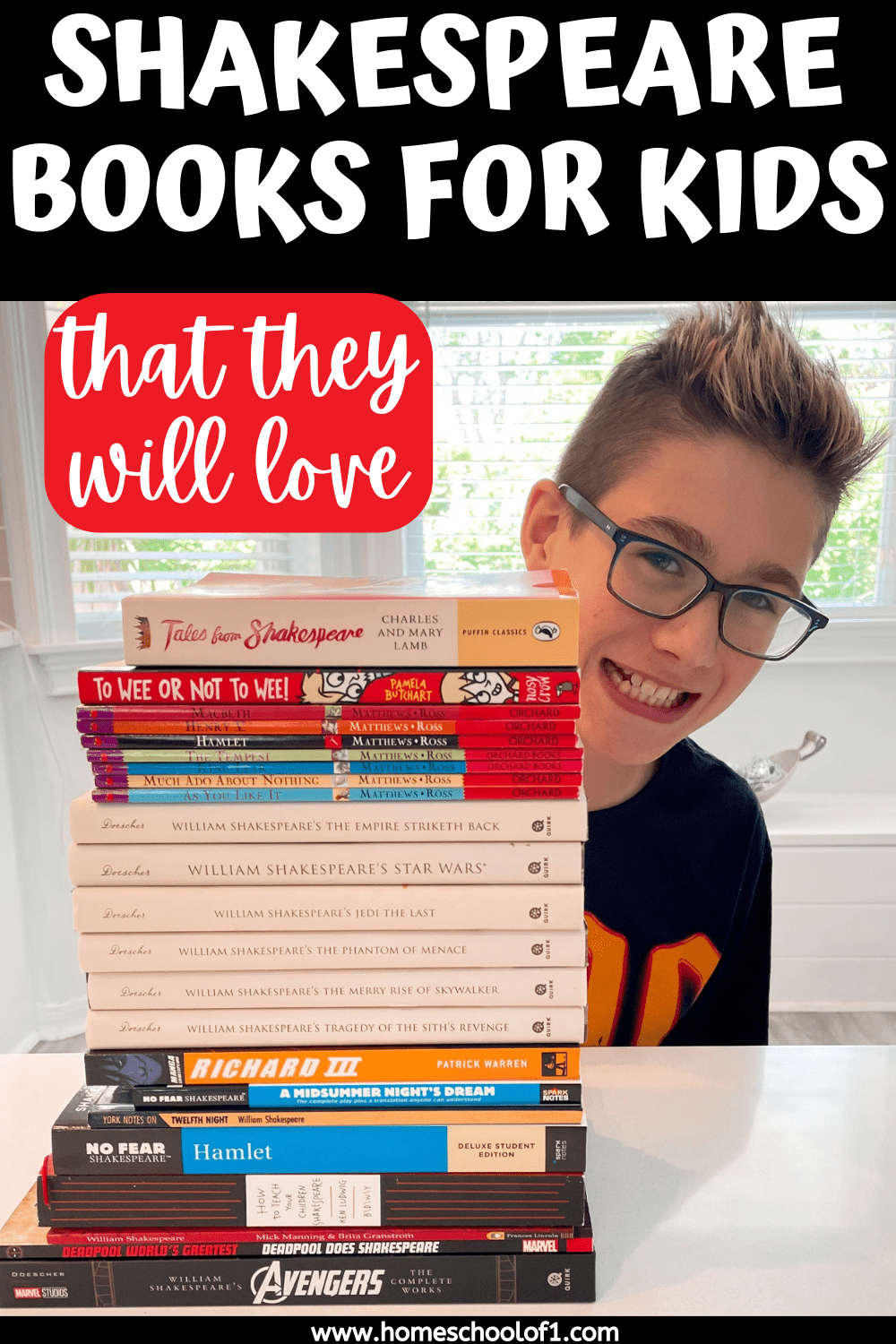 best Shakespeare books for kids