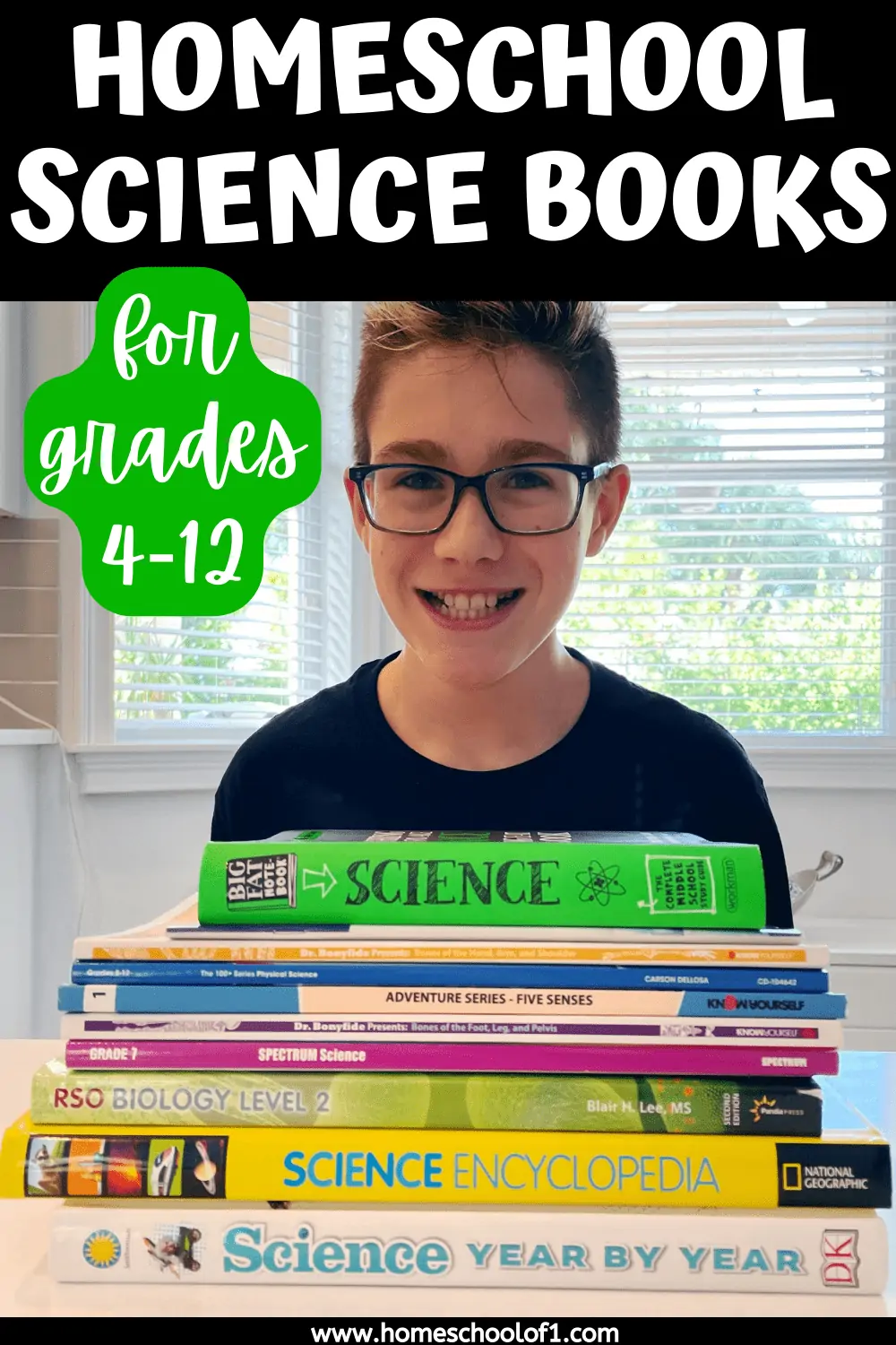 best homeschool science books
