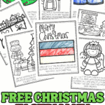 Coloring pages featuring German Christmas traditions like Saint Nicholas, Advent wreaths, and Christkind for kids.